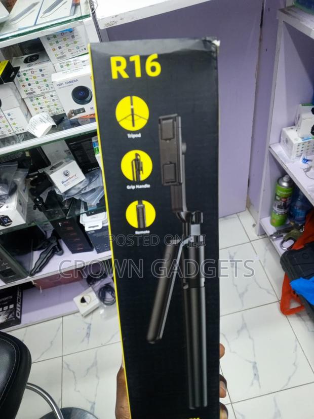 R16 Selfie Stick Tripod With Bluetooth Remote Control - thumbnail 3