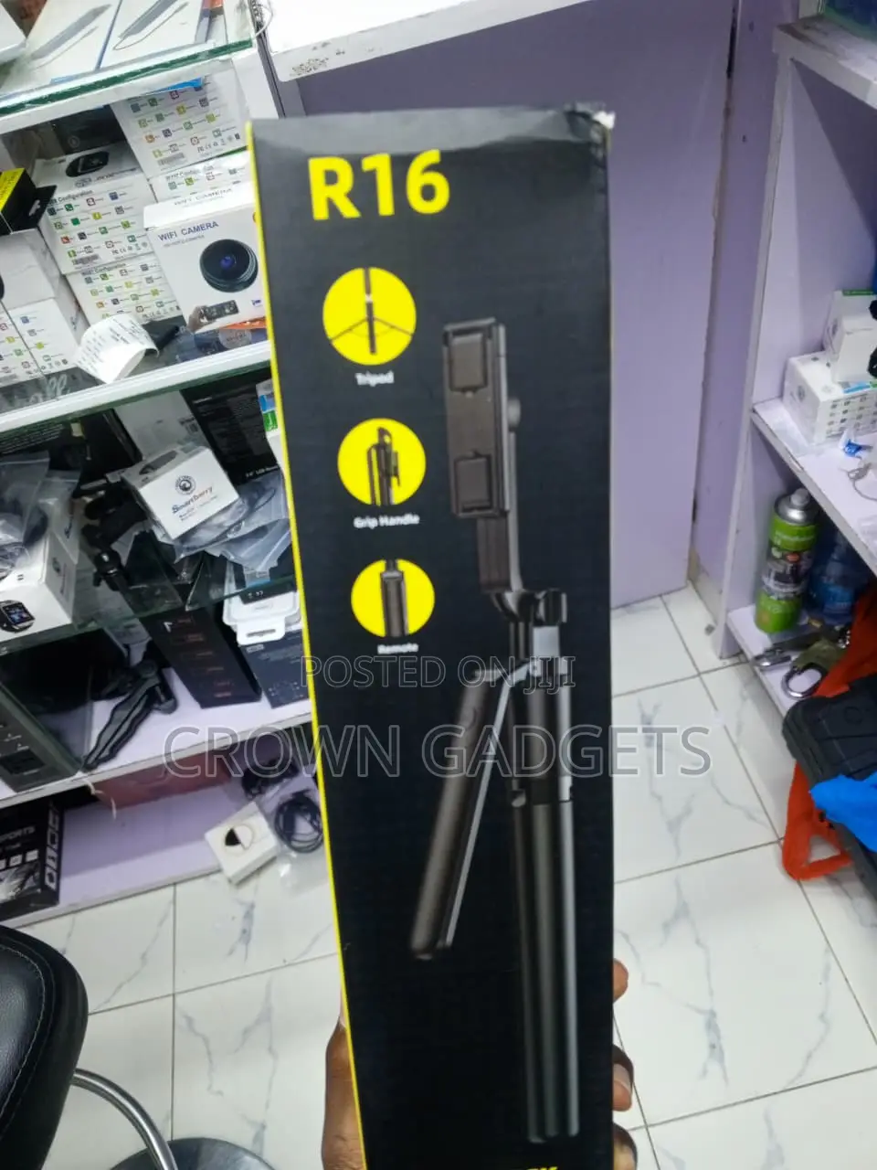 R16 Selfie Stick Tripod With Bluetooth Remote Control