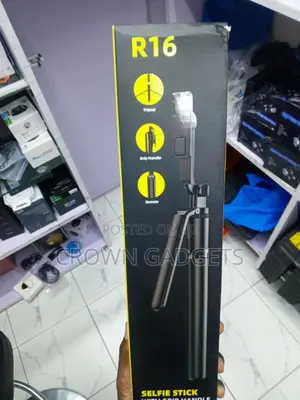 R16 Extendable Selfie Stick With Tripod Stand for Phones