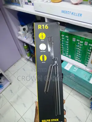 R16 Bluetooth Selfie Stick With Wireless Remote Shutter
