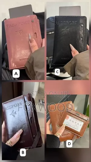 PU Leather Passport Holders