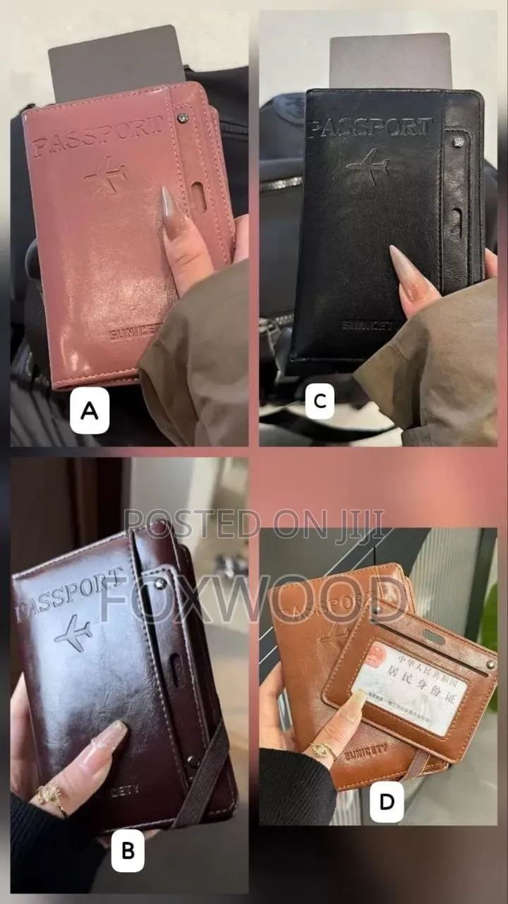 PU Leather Passport Holders