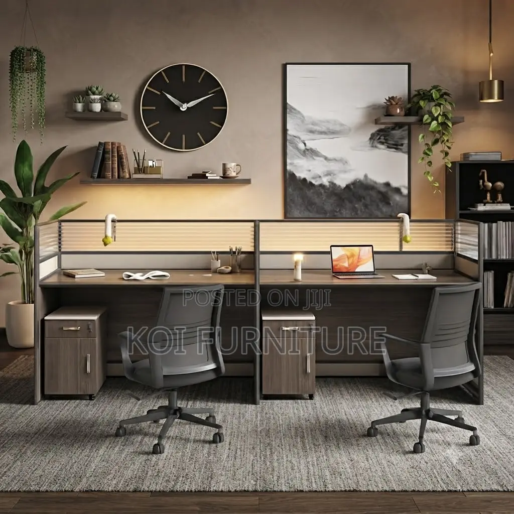 Office Workstation; Two Ways Straight Up Users Workstation