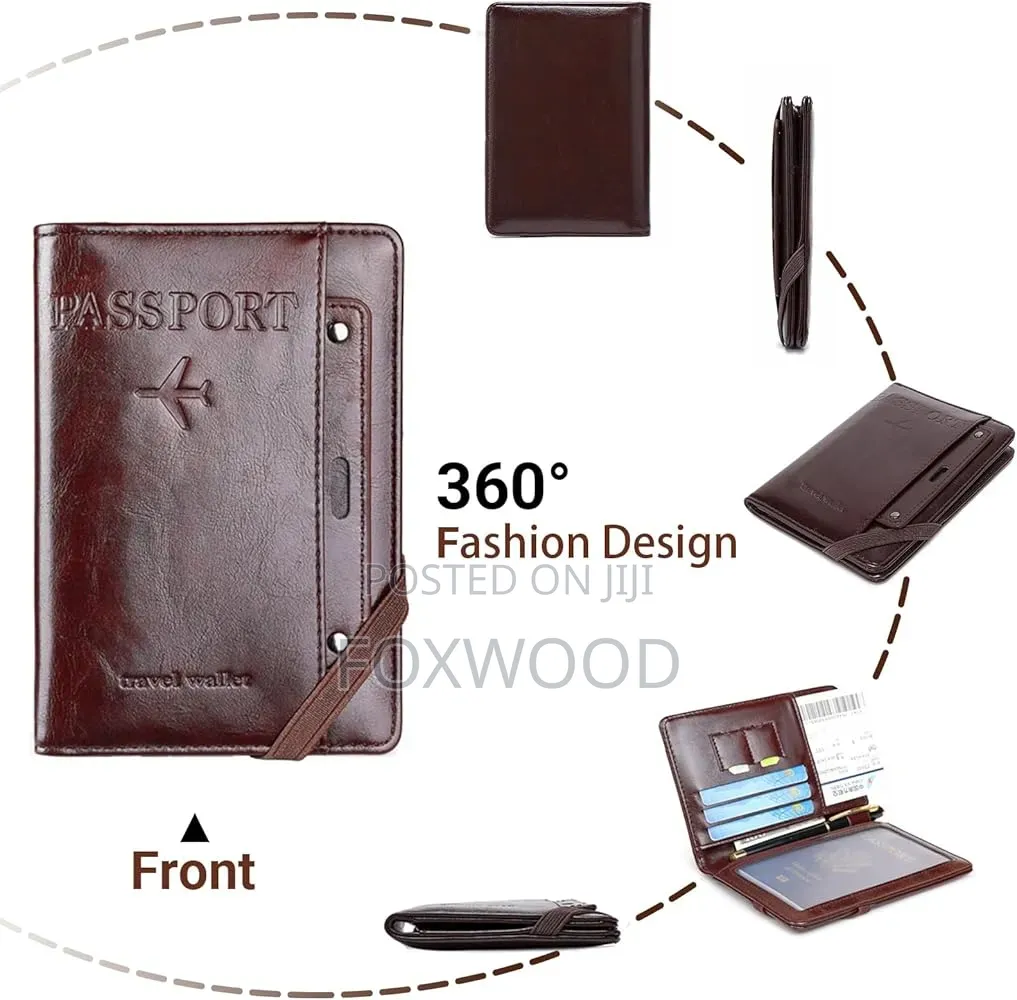 PU Leather Passport Holders