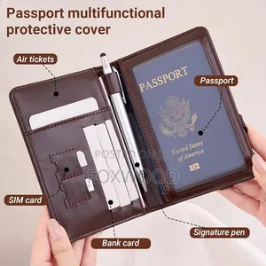 PU Leather Passport Holders