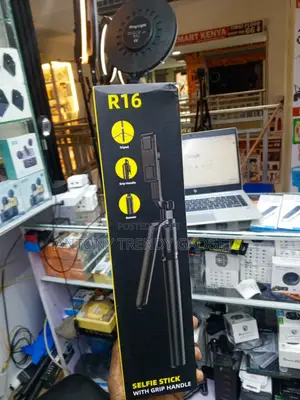 R16 Foldable Selfie Stick Tripod for Vlogging Travel