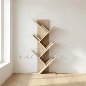 Customized Zig Zag Office Bookshelf