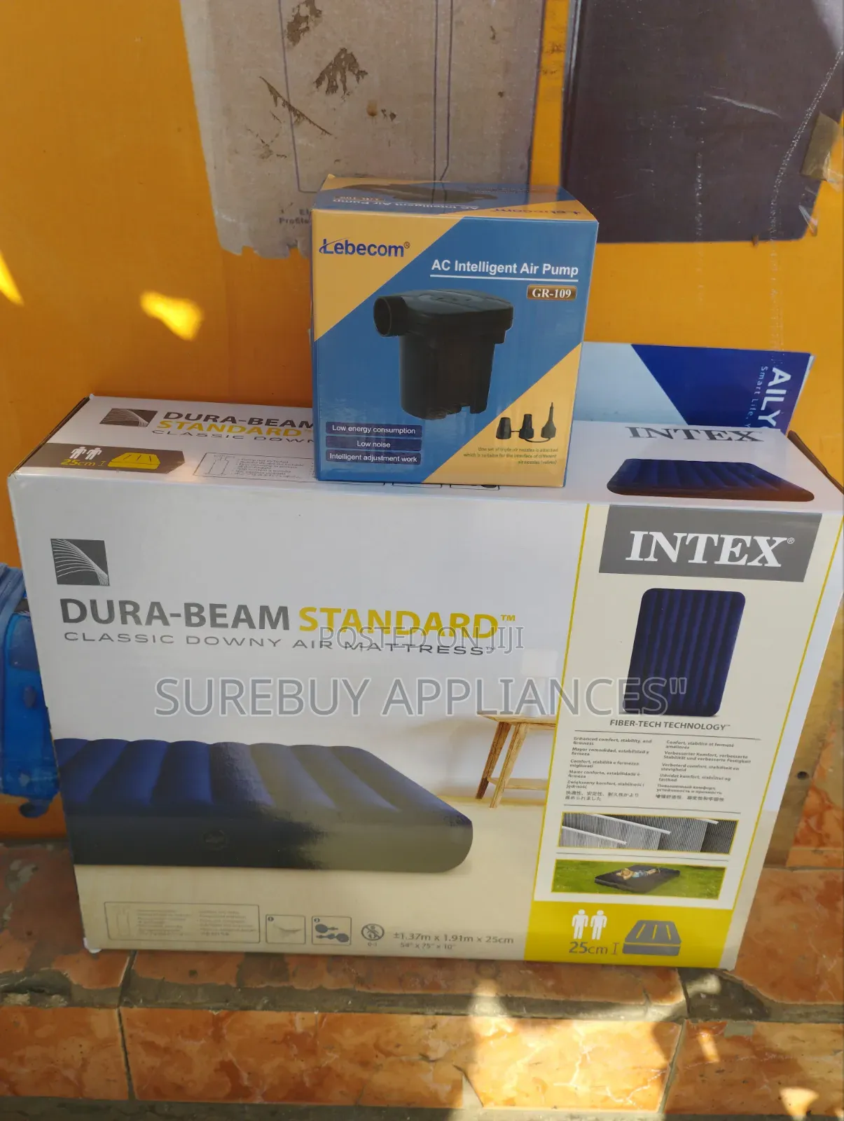 4×6 Inflatable Intex Mattress