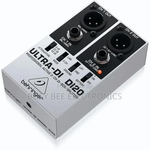 Behringer ULTRA-DI DI20 Professional Active 2-Channel DI-BoxSplitter - thumbnail 2
