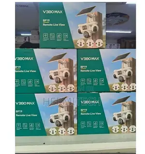 4G AI Motion Detection PTZ Camera System 4 Views Phone Connection