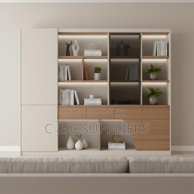 Modern Imported Storage Wall Unit - thumbnail 3