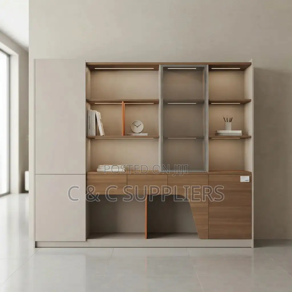 Modern Imported Storage Wall Unit