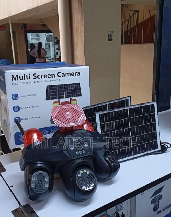 AI 4G Solar Camera 4 Lens Motion Tracking With Siren - thumbnail 2