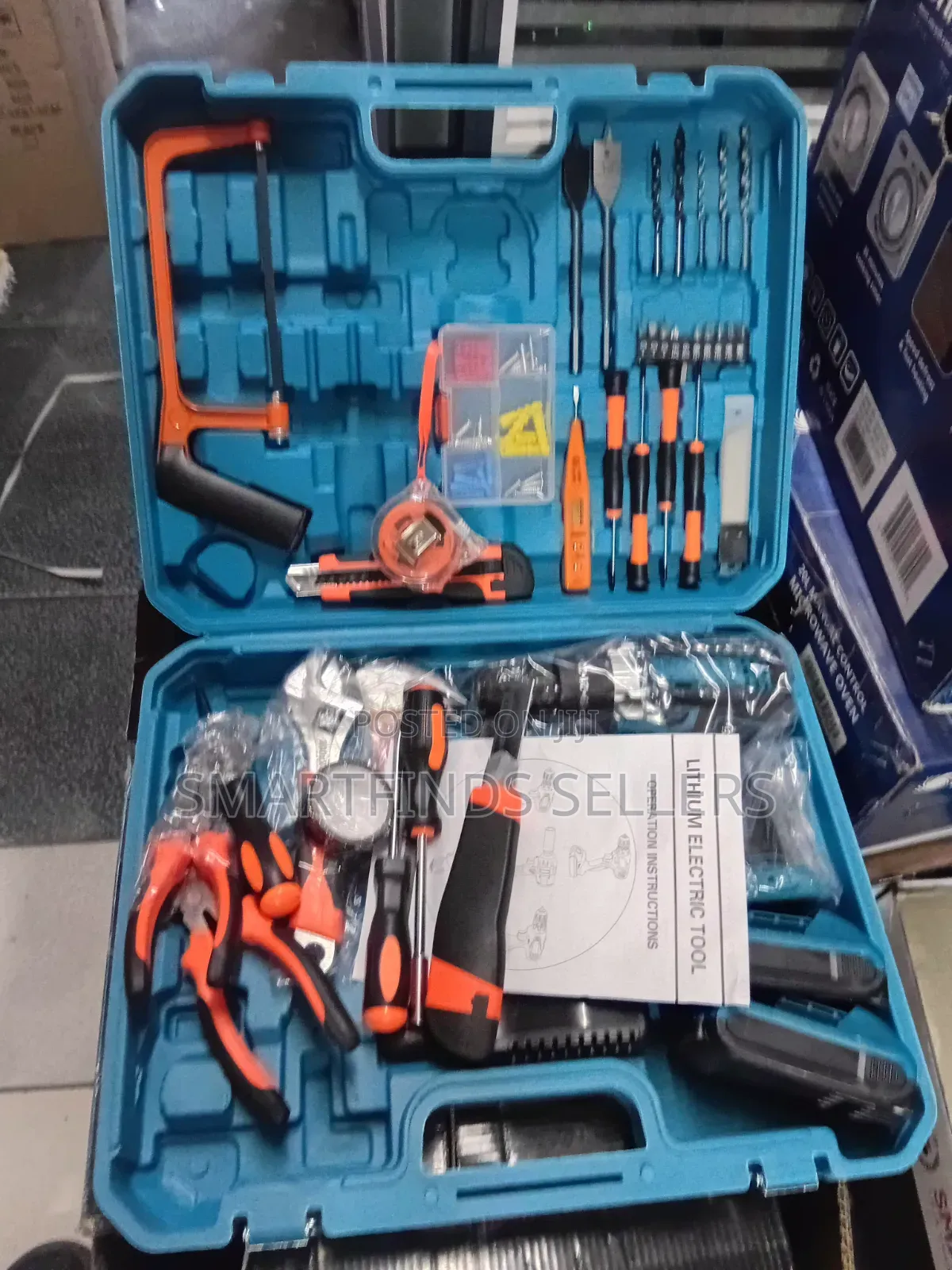 Heavy-Duty Cordless Drill Kit