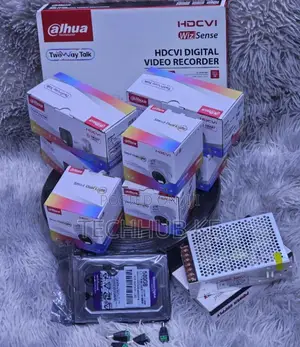 Dahua Smart 4ch CCTV Kit 4ch DVR High Quality Security CCTV Camera