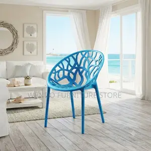 Dining Chair; Armless Colored Home Meeting Hek Chairs