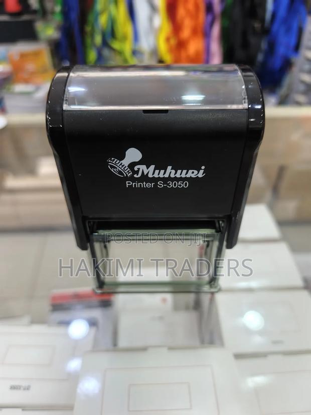 Self Inking Rubber Stamps Premium Muhuri Brand All Sizes - thumbnail 3
