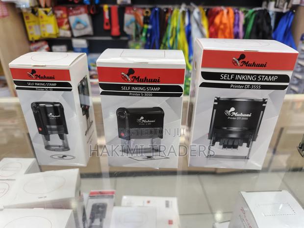 Self Inking Rubber Stamps Premium Muhuri Brand All Sizes - thumbnail 5