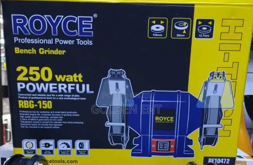 Royce 250w Bench Grinder/Royce Bench Grinder