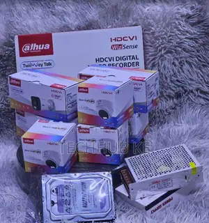Dahua Smart Light 4 Channel Complete Camera Set