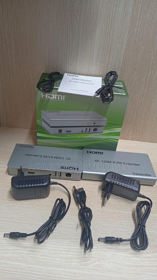 Advanced HDMI 120M KVM Extender – USB Keyboard Mouse Control