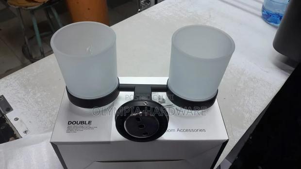 Toothbrush Holder Double Black