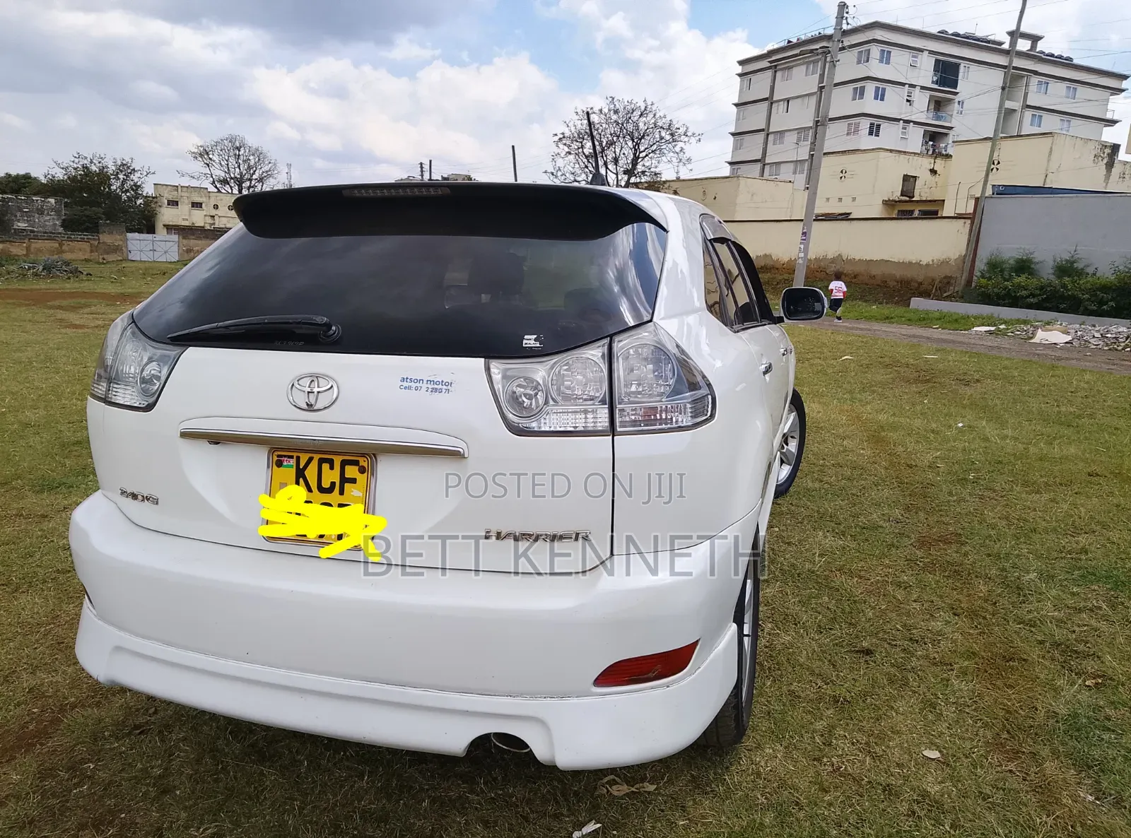 Toyota Harrier 2008 White