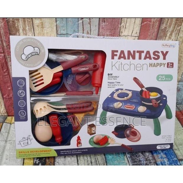 Kids Fantasy Kitchen Happy Play Set 30 PCS - main view
