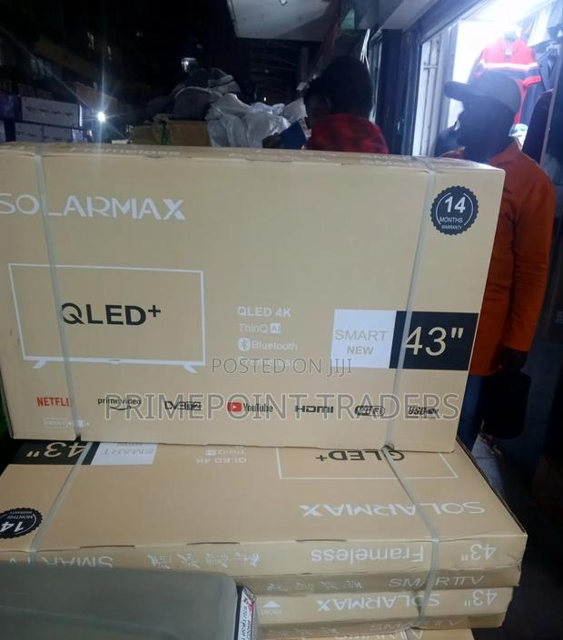 Solarmax 43" Android QLED TV – Smart Performance, Brilliant Picture - thumbnail 2