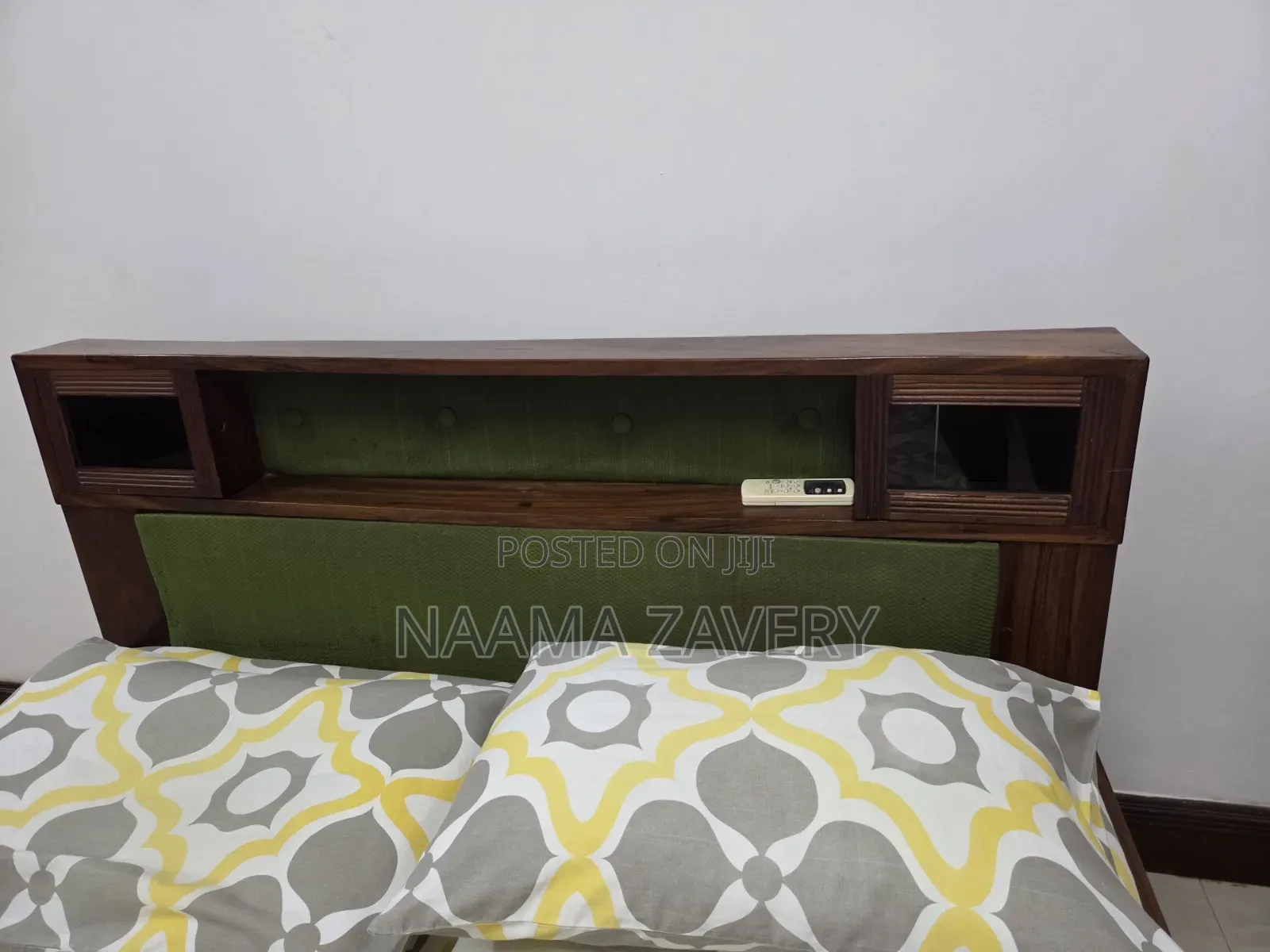 Mvule Bed. Double Bed