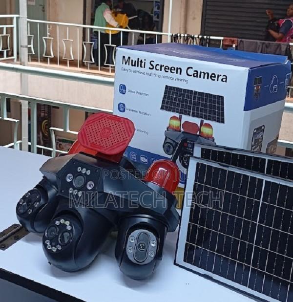 Wireless 4G Solar Camera 4 Lens With Phone Monitoring