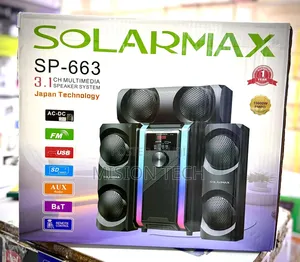 Solarmax 3.1 Channel Multimedia Speaker System 