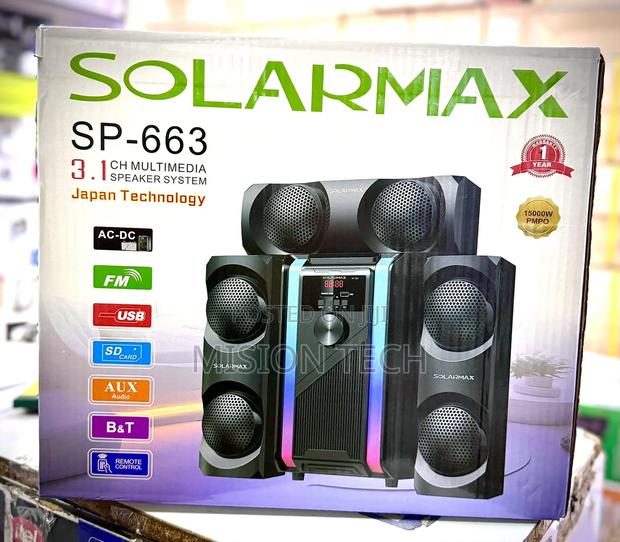 Solarmax 3.1 Channel Multimedia Speaker System 
