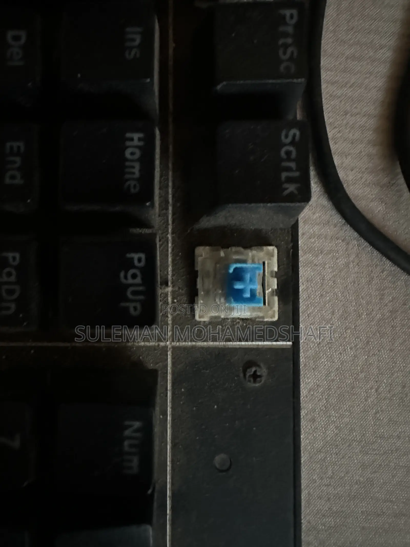Mechanical Keyboard With Custom Lighting Barely Used Good Condition 