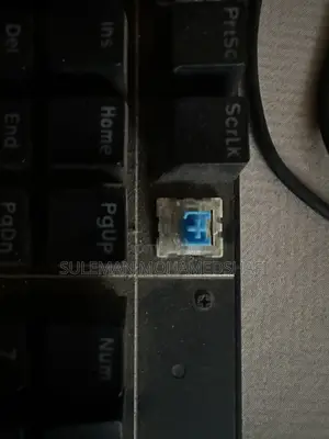 Mechanical Keyboard With Custom Lighting Barely Used Good Condition 