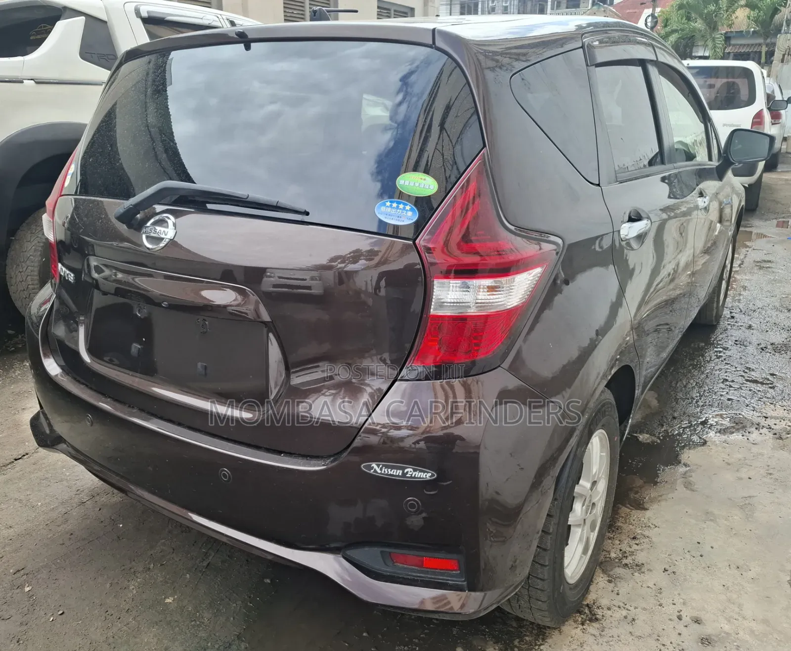 Nissan Note 2019 Maroon