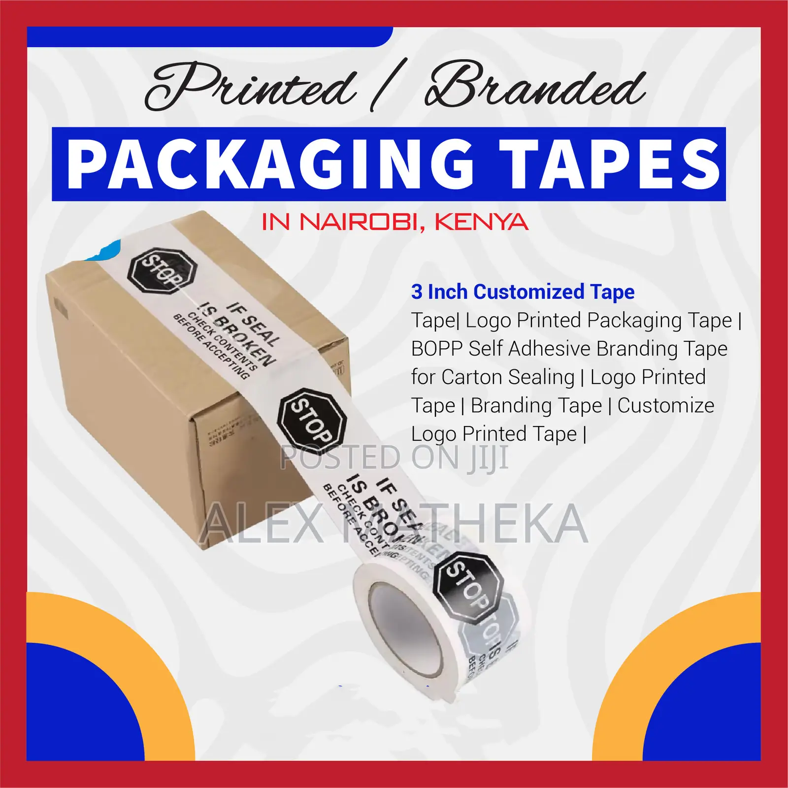 Custom Printing/Branding Packaging Tapes
