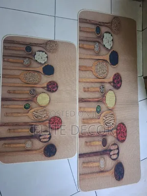 2-Piece Kitchen Rug Set – Non-Slip Rubber Backing | Kitchen