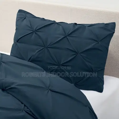 Stitch Pintuck Duvet Cover Set With Pillowcases