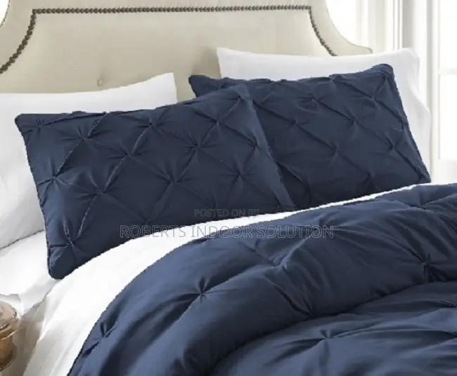 Stitch Pintuck Duvet Cover Set With Pillowcases
