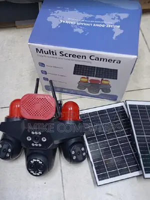 V380 Pro 4 Lens Solar Security Camera 4G SIM Outdoor