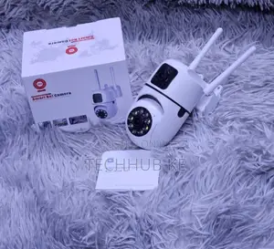 New Model Wall Mounted V380 Dual Lens Wifi Bulb PTZ Camera