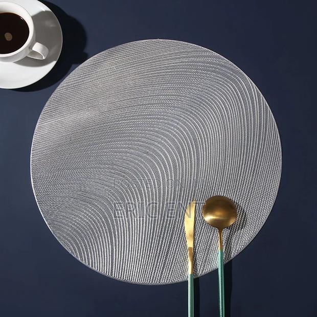 6pcs PVC Non-Woven, Waterproof Table Mats