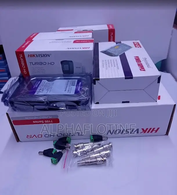 8-Full HD CCTV Cameras Security Surveillance Complete System Package