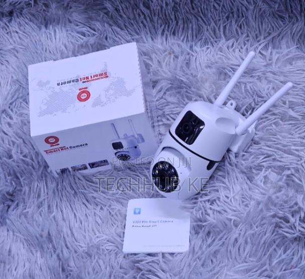 ~ V380 Dual Lens Wifi Bulb Camera – Wall Mounted Security Camera