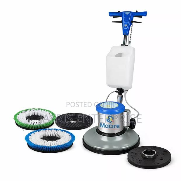 Floor Scrubber With Brushes