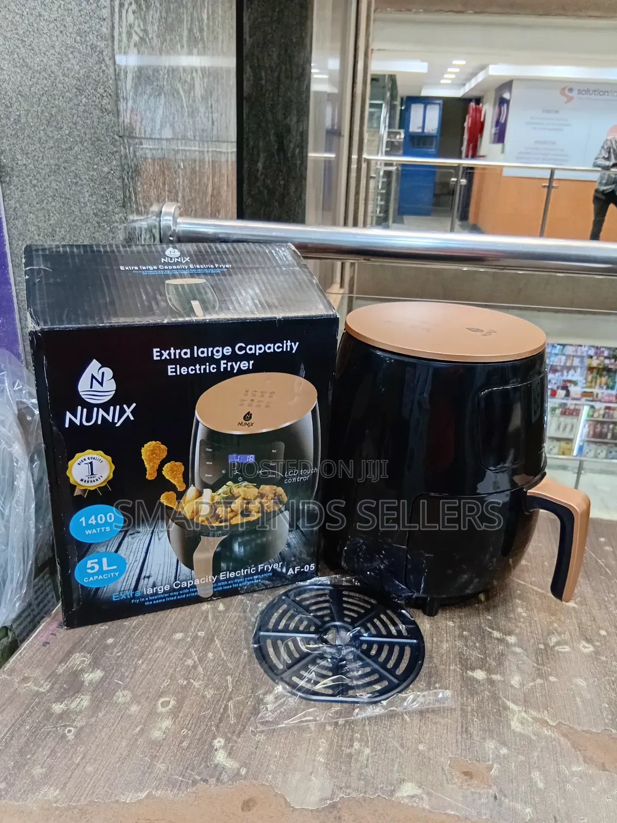 Nunix Extra Large Capacity Electric Deep Fryer
