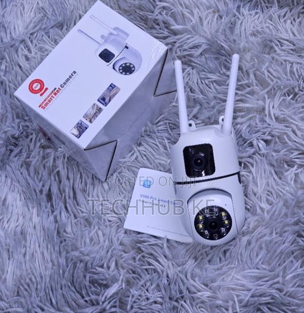 V380 Dual Lens PTZ 2+2mp Wifi Smart Camera
