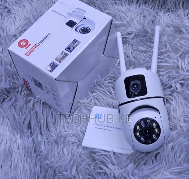 WiFi Smart Camera Night Vision Motion Detection | Two-Way Audio | 360°