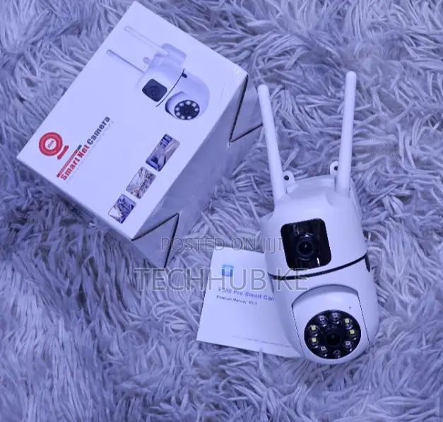 4MP Dual Lens WIFI Camera Dual Screen Wireless CCTV Camera